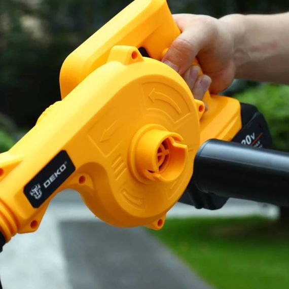 Аккумуляторная воздуходувка пылесос 2в1 для сбора листьев, BLOWER LY-4 , беспроводной садовый пылесос-дуйка | Зображення 2