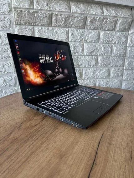 Ноутбук MSI GP62 Leopard 6RF 15,6" FHD i7 6700HQ 8Gb SSD128Gb+HDD1Tb GTX 1060  Б/В | Зображення 3