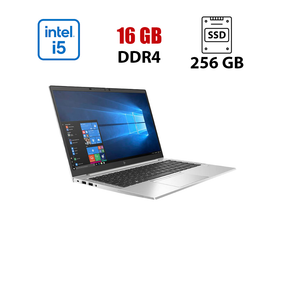 Ультрабук HP EliteBook 840 G7 / 14" (1920x1080) IPS / Intel Core i7-10610U (4 (8) ядра по 1.8 - 4.9 GHz) / 16 GB DDR4 / 256 GB SSD / Intel UHD Graphics / WebCam б/в