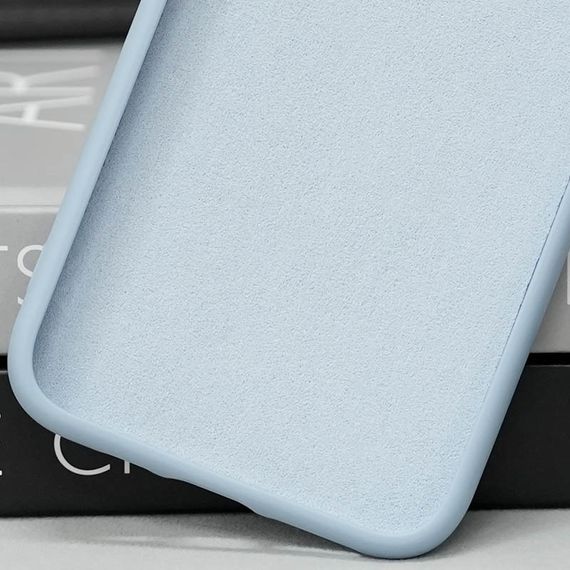 Чохол TPU+Glass Sapphire Midnight with MagSafe для Apple iPhone 12 (6.1") Блакитний / Blue, Загартоване скло | Зображення 2