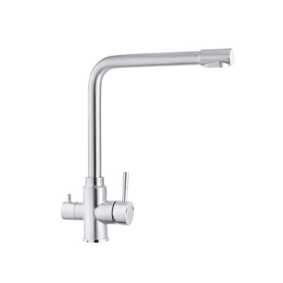 Змішувач для кухні Kroner KRM Edelstahl Klassisch - ESG038 (CV022992)