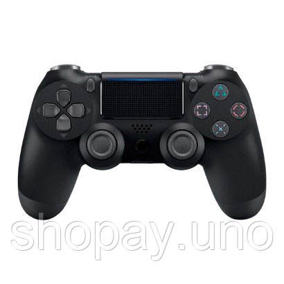 Джойстик DOUBLESHOCK для PS 4, бездротовий ігровий геймпад PS4/PC акумуляторний джойстик. Колір чорний MS-49 | Зображення 4