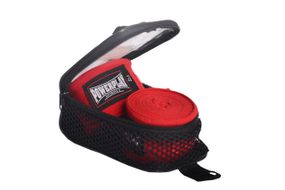 Бинти для боксу PowerPlay 3047 Червоні (4м)