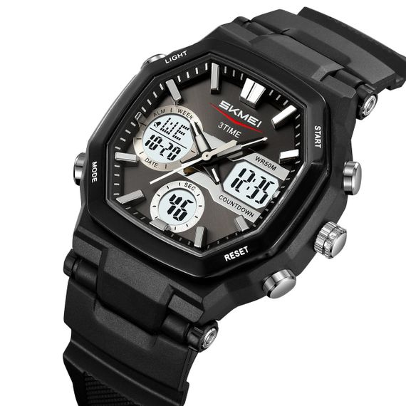 Чоловічі якісні кварцові годинники SKMEI, Оригінальні брендові годинники для чоловіка IK-66