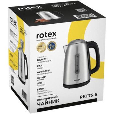 Електрочайник Rotex RKT75-S | Зображення 8