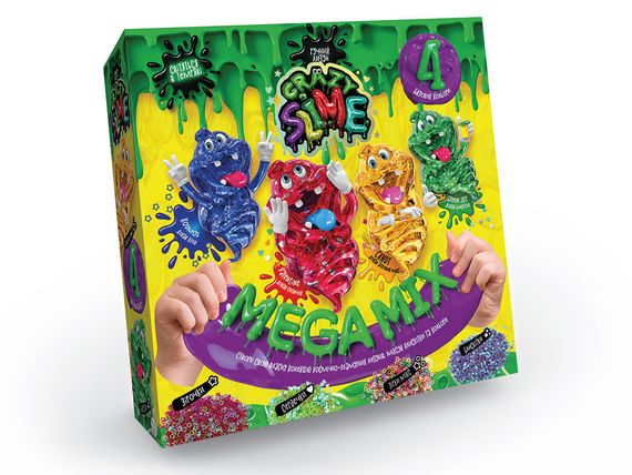 Набор для проведения опытов Danko Toys Crazy Slime Mega Mix SLM-03-01U-02U | Зображення 4
