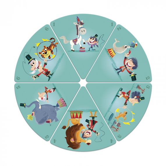 Настольная игра Janod Happy Families Цирк J02755 (J02755) | Зображення 3