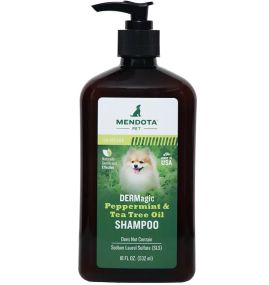 DERMagic шампунь с маслом мяты и чайного дерева,  peppermint & tea tree oil shampoo