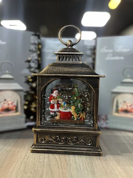 Новогодний музыкальный фонарь ночник с подсветкой Xmas 24072D | Зображення 2