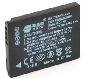 Аккумулятор DSTE аналог Panasonic DMW-BCH7E