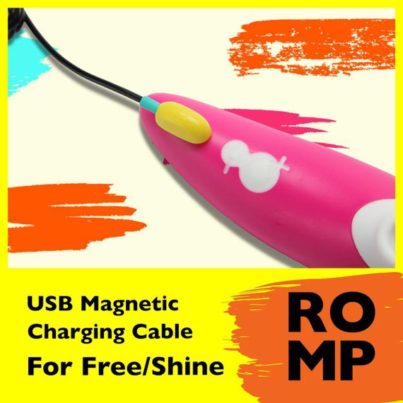 USB-кабель для заряджання Romp Magnetic Cable Free, Shine Sex Aura | Зображення 1