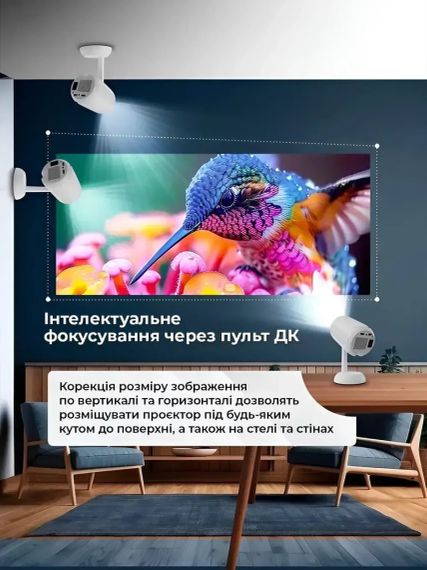 Портативный проектор Android 13 (TS-6) | Зображення 3