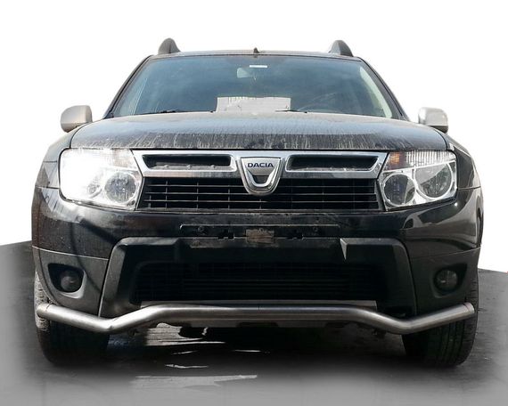 Передній захист ST012 (нерж.) для Dacia Duster 2008-2018 рр