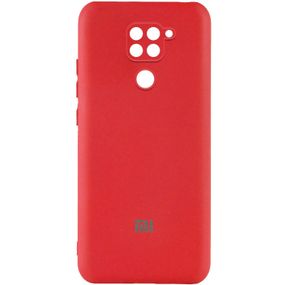 Чохол Silicone Cover My Color Full Camera (A) для Xiaomi Redmi Note 9 red