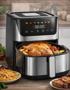 Аэрогриль-фритюрница SOKANY SK-10107 на 8,5 л 2000 Вт