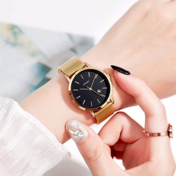 Жіночий годинник Skmei 1530GD Gold | Зображення 2