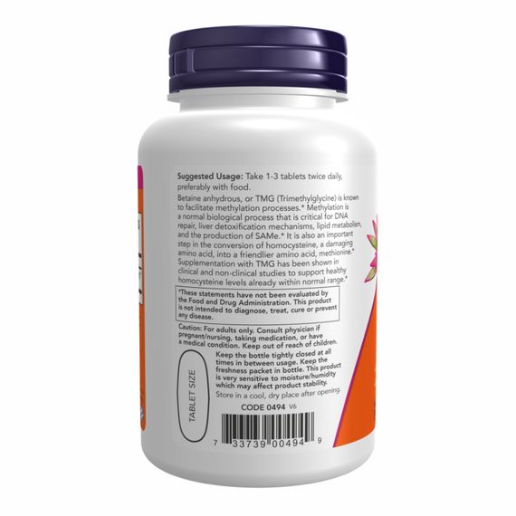 TMG 1000mg - 100 tabs | Зображення 2