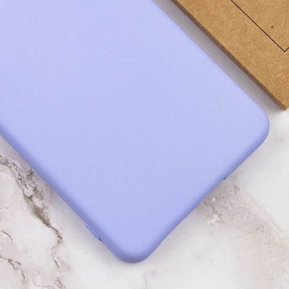 Чехол Silicone Cover Lakshmi Full Camera (A) для Tecno Pop 6 Pro Сиреневый / Dasheen | Зображення 2