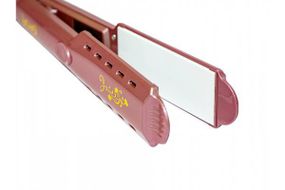 Прасочка випрямляч для волосся Gemei GM 2957 Рожевий