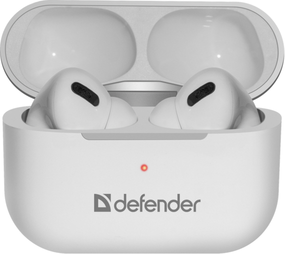 Гарнітура Defender Twins 636 TWS Pro Bluetooth (63636) White | Зображення 2