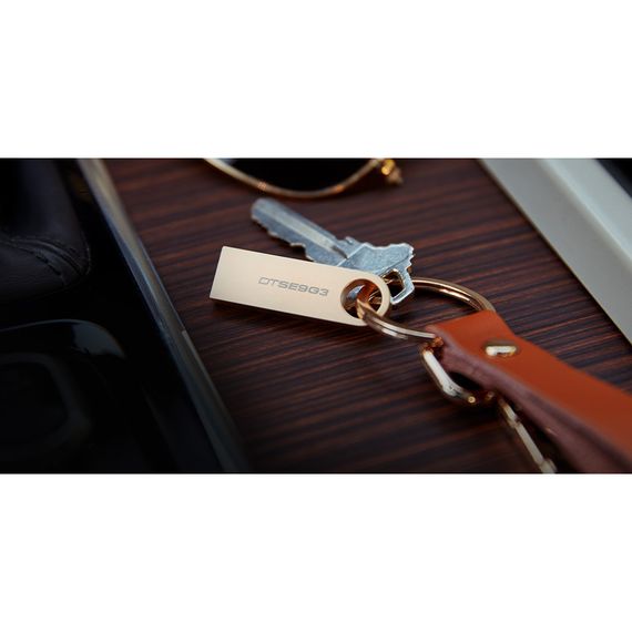 USB флеш накопичувач Kingston 128GB DataTraveler SE9 G3 Gold USB 3.2 (DTSE9G3/128GB) | Зображення 3