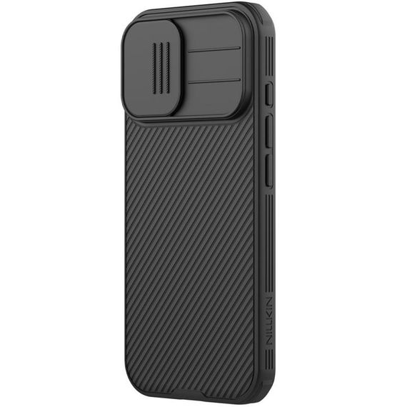 Карбонова накладка Nillkin CamShield Pro Magnetic для Apple iPhone 17 (6.3") Black | Зображення 2
