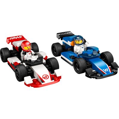 Конструктор LEGO City Автомобілі для перегонів F1 команд Williams Racing та Haas F1 (60464) | Зображення 1