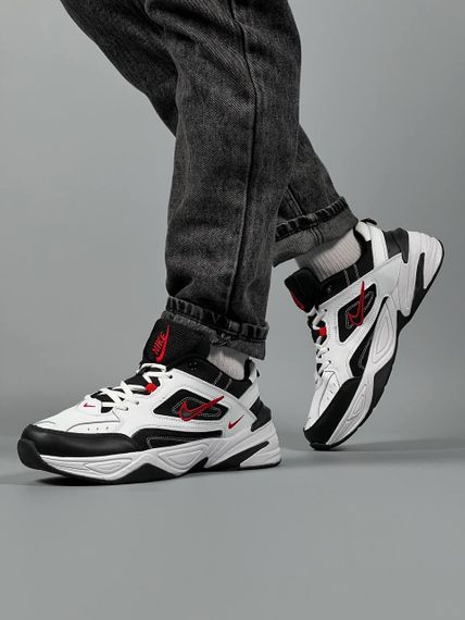 Кросівки N-ike M2K Tekno Black White Red 27.5см 43 27.5 см | Зображення 2