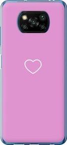 Чохол для Xiaomi Poco X3 з силікону FCh_053840