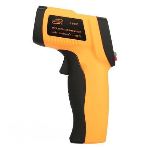 Інфрачервоний пірометр для вимірювання температури -50-550°C BENETECH GM550 | Зображення 2
