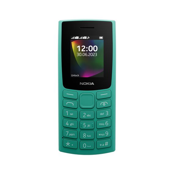 Мобільний телефон Nokia 106 DS 2023 Green (1GF019BPJ1C01) | Зображення 1