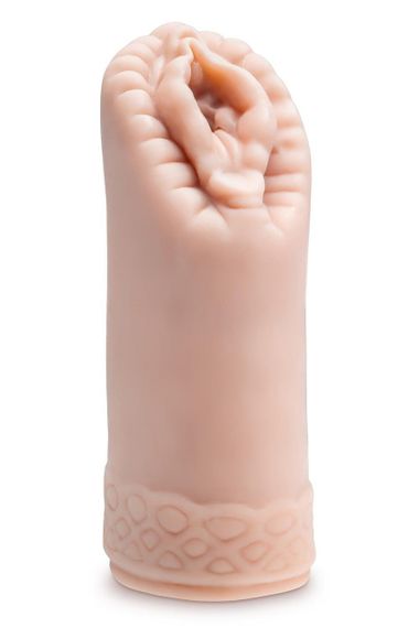 Мастурбатор вагіна Blush Enlust Alyssa з намистинами всередині, 13.9 см Sex Aura | Зображення 1