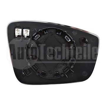 Вставка зеркала с подогревом левая Seat Toledo 12-19/ Skoda Fabia 14-21/ Rapid 12-19, AutoTechteile, 385 7051, 6431093