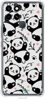 Чохол на Infinix Smart 6 Панди "4318sp-2758-2448"