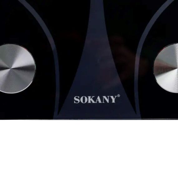 Смарт ваги електронні Sokany 26х26 см до 180 кг з Bluetooth Чорний SK-19029B | Зображення 4