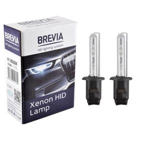 12160 BREVIA Автолампа H1,6000K,85V,35W P14.5s KET,(2шт.) XENON