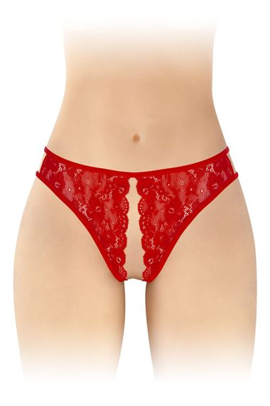 Стрінги із розрізом Fashion Secret Victoria Червоний One Size