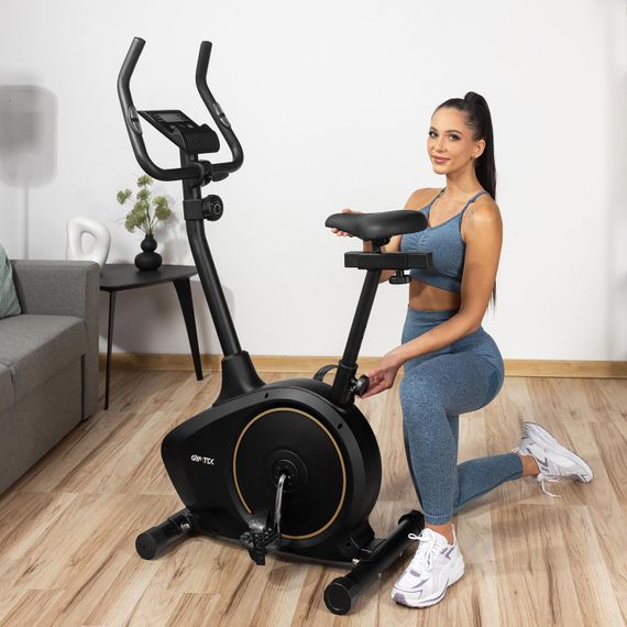 Велотренажер Gymtek XB1400 магнітний золотий | Зображення 6