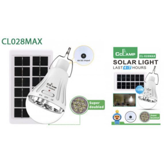 Світлодіодна лампа із сонячною панеллю CL 028 Max | Зображення 2