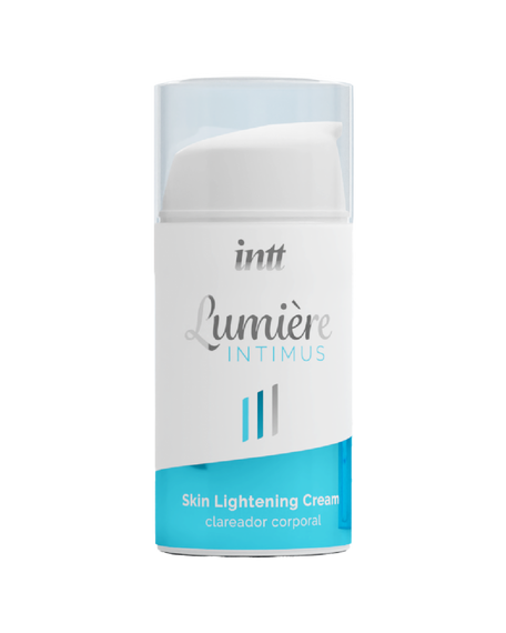 Крем для осветления кожи Intt Lumiere (15 мл) для всего тела и интимных зон, накопительный эффект Sex Aura
