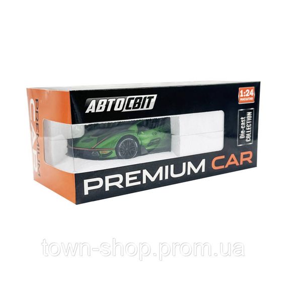 Детская инерционная машинка AP-2036(Green) двери открываются, свет и звук, 1:24, 23 см | Зображення 1