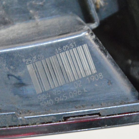 Ліхтар задній правий зовнішній Volkswagen Golf V Plus 2005-2009 Фара стоп задня права Фольксваген Гольф 5 Плюс 5M0945096K | Зображення 3