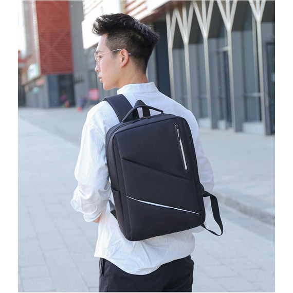 Рюкзак для чоловіків BAG, чоловічий універсальний рюкзак, чорний | Зображення 8