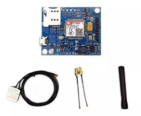 Модуль связи SIM868 GSM GPRS  с поддержкой GPS с комплектом антенн Diymore