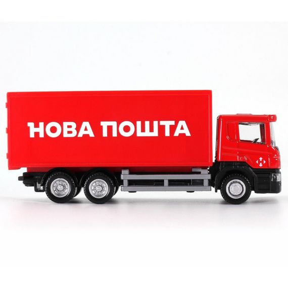 Автомодель дитяча Scania "Нова Пошта" TechnoDrive 250414U, масштаб 1:64 | Зображення 3