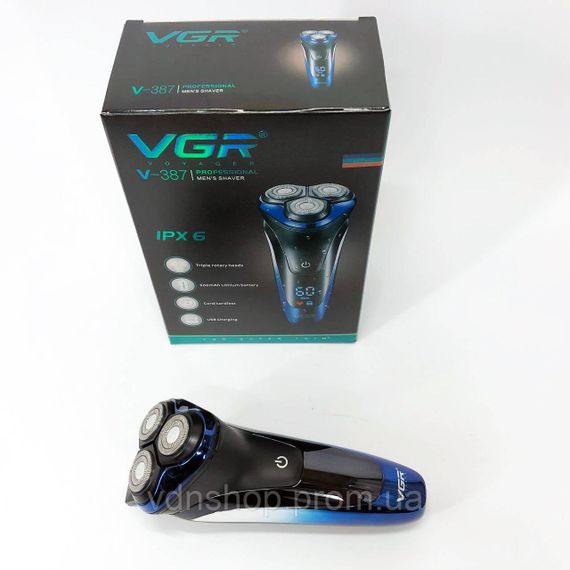 Портативная электробритва для бороды VGR V-387, Бритвы аккумуляторные, Портативная бритва QM-26 | Зображення 9