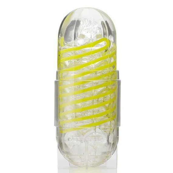 Мастурбатор Tenga Spinner 03 Shell с упругой стимулирующей спиралью внутри Sex Aura