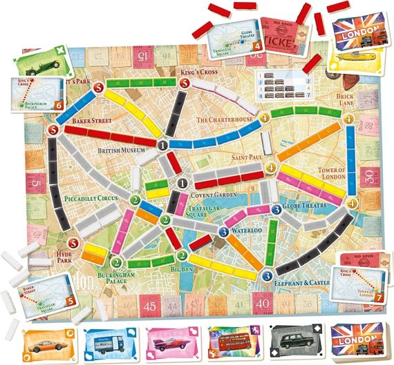 Настільна гра Ticket to Ride: London (Квиток на потяг: Лондон) | Зображення 2