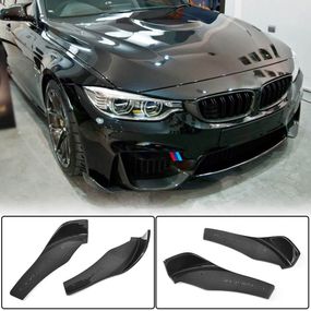 Накладки на передній бампер Flap V1 (для F82/F83, Карбон) для BMW 4 серія F-32 2012-2020 рр