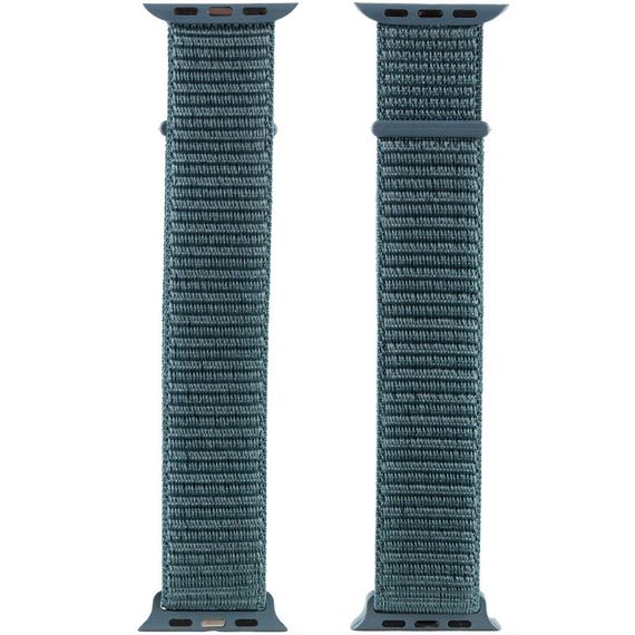 Ремінець Nylon для Apple Watch 38/40/41/42mm(ser.10) Зелений / Pine green | Зображення 2